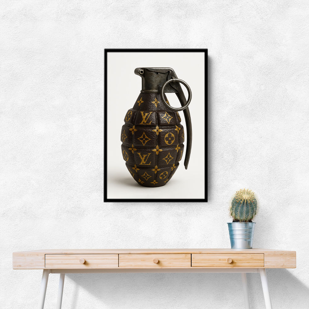 Louis Vuitton Fashion Inspired Grenade 2 Wall Art